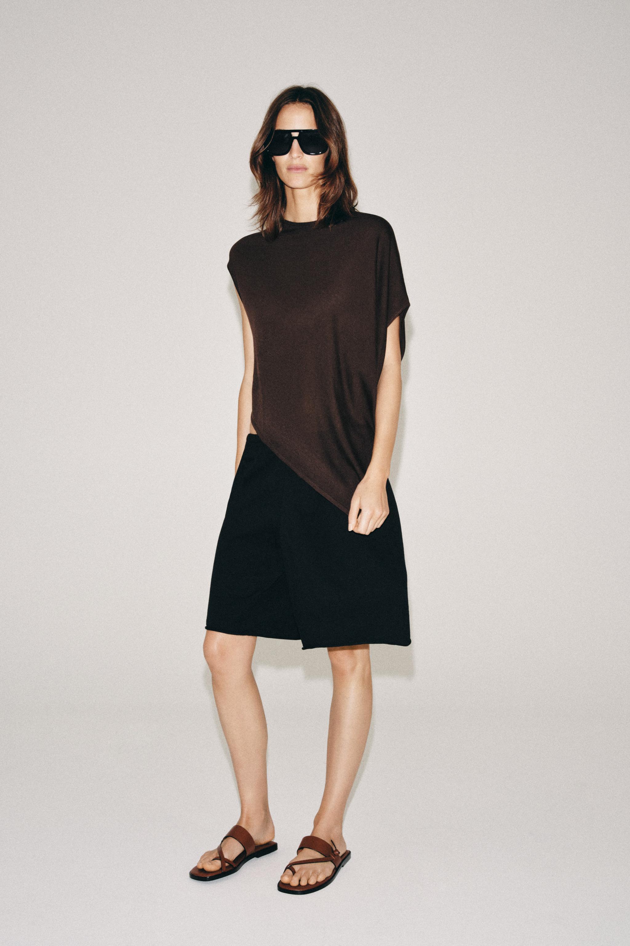 TOP ASYMÉTRIQUE EN MAILLE